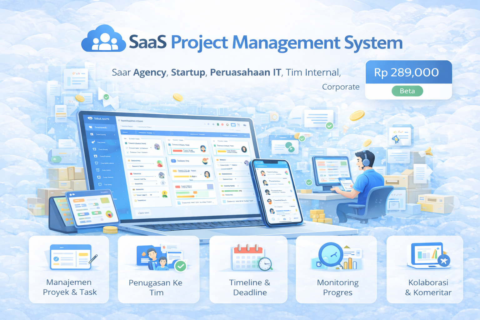 SaaS Project Management System